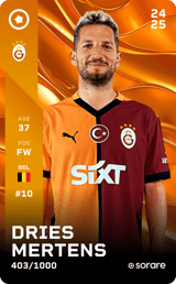 Dries Mertens - limited