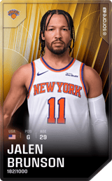 Jalen Brunson - limited