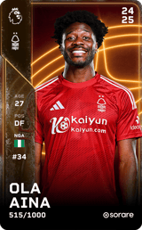 Ola Aina - limited