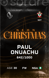 Paul Onuachu - limited