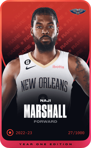 Naji Marshall - rare