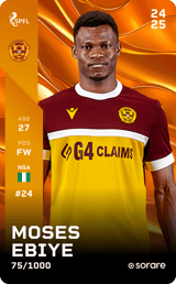 Moses Ebiye - limited