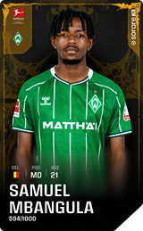 Samuel-Germain Mbangula - limited