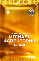 Michael Agbekpornu - limited