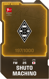 Shuto Machino - limited