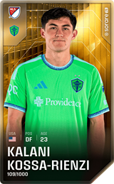 Kalani Kossa-Rienzi - limited