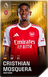 Cristhian Mosquera - limited