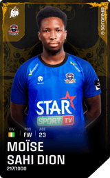 Moïse Sahi Dion - limited