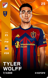 Tyler Wolff - limited