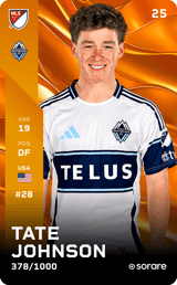 Tate Johnson - limited