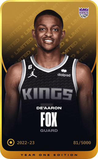 De'Aaron Fox - limited