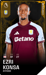 Ezri Konsa - limited
