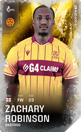 Zachary Robinson - limited