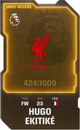 Hugo Ekitike - limited