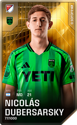 Nicolás Dubersarsky - limited