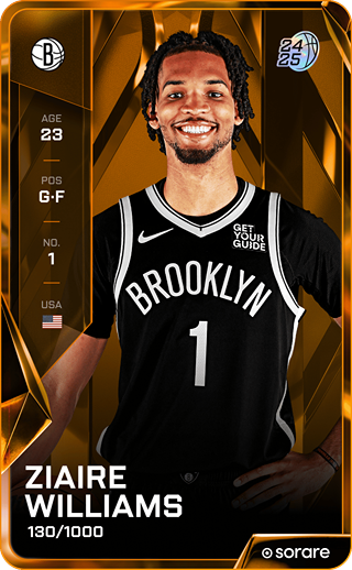 Ziaire Williams - limited