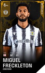 Miguel Freckleton - limited