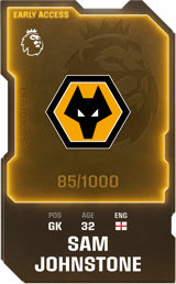 Sam Johnstone - limited