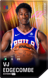 VJ Edgecombe - limited