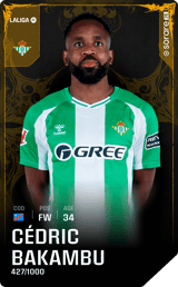 Cédric Bakambu - limited