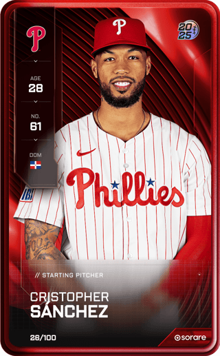 Cristopher Sánchez - rare