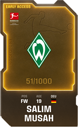 Salim Musah - limited