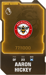 Aaron Hickey - limited