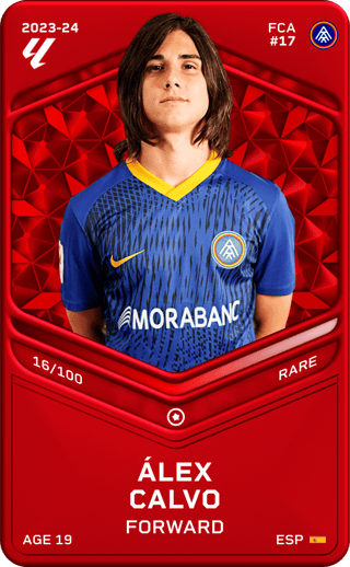 Álex Calvo - rare