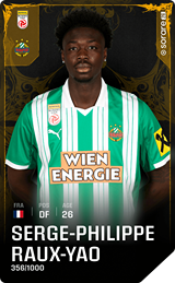 Serge-Philippe Raux-Yao - limited