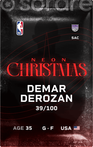 DeMar DeRozan - rare