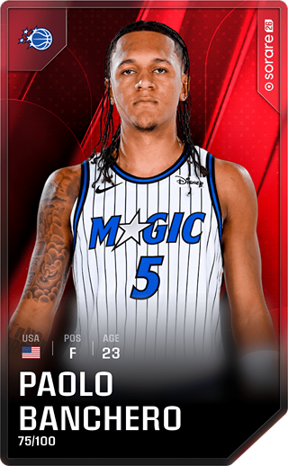 Paolo Banchero - rare