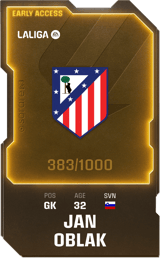 Jan Oblak - limited