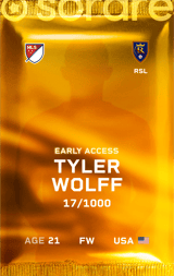 Tyler Wolff - limited