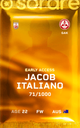 Jacob Italiano - limited