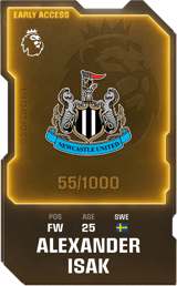 Alexander Isak - limited