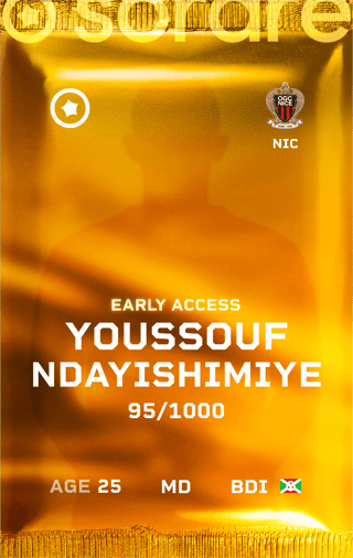 Youssouf Ndayishimiye - limited