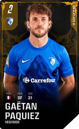 Gaëtan Paquiez - limited