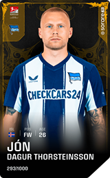 Jón Dagur Thorsteinsson - limited
