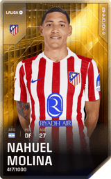 Nahuel Molina - limited