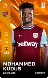 Mohammed Kudus - limited