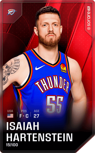 Isaiah Hartenstein - rare