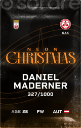 Daniel Maderner - limited