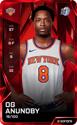 OG Anunoby - rare