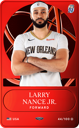 Larry Nance Jr. - rare