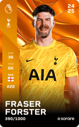 Fraser Forster - limited