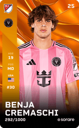 Benjamin Cremaschi - limited