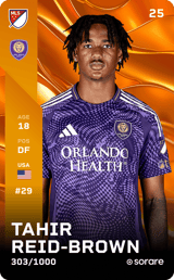 Tahir Reid-Brown - limited