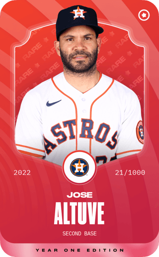 Jose Altuve - rare