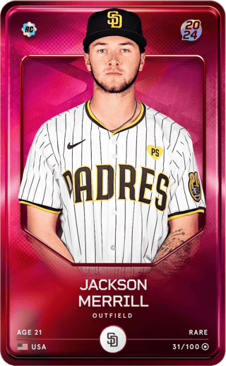 Jackson Merrill - rare