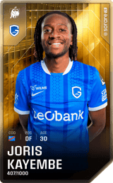 Joris Kayembe - limited